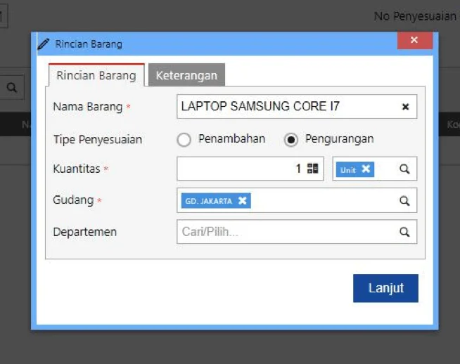 Membuat Penyesuaian Persediaan