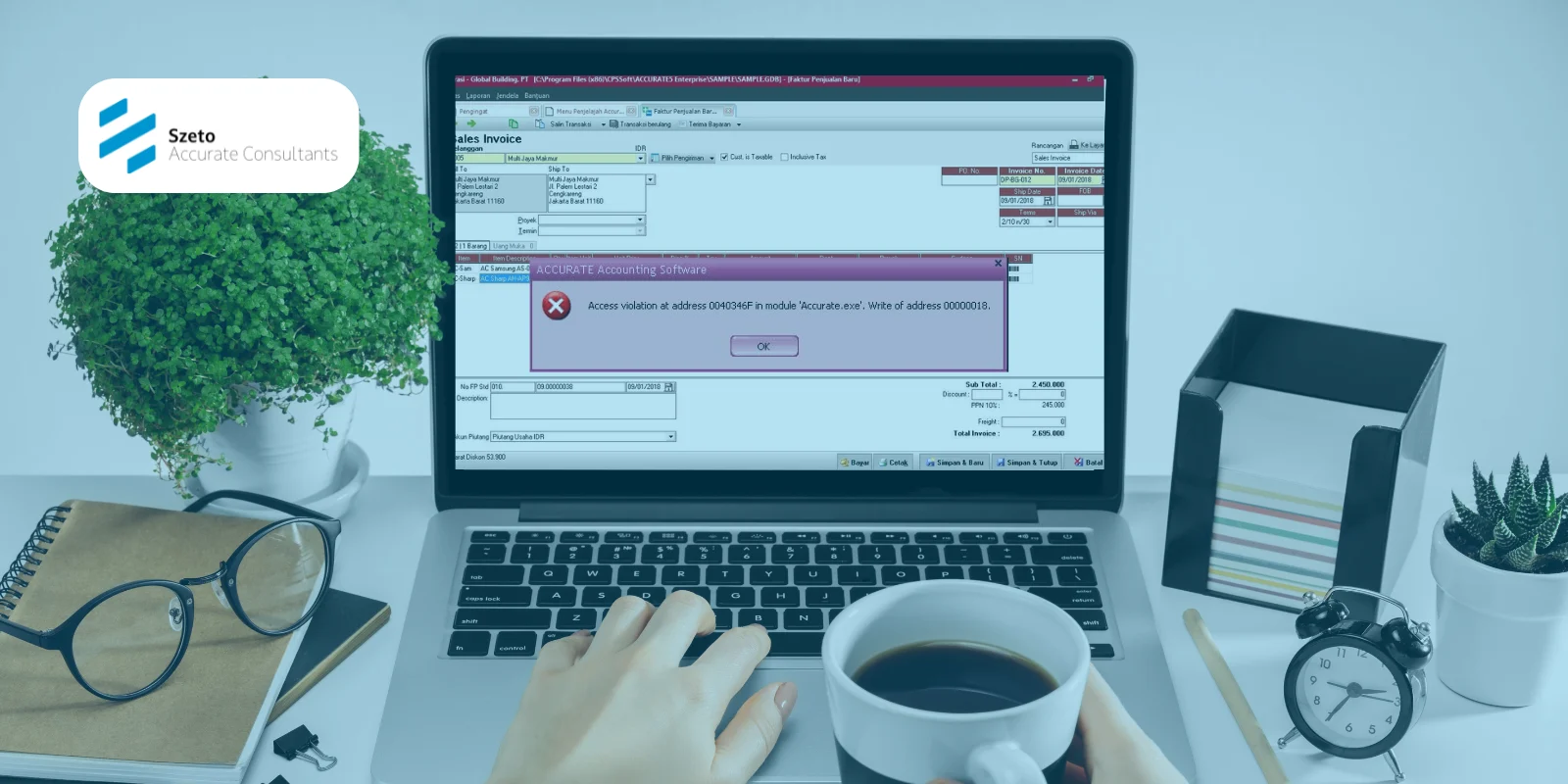 Access Violation at Address saat Backup Database Accurate