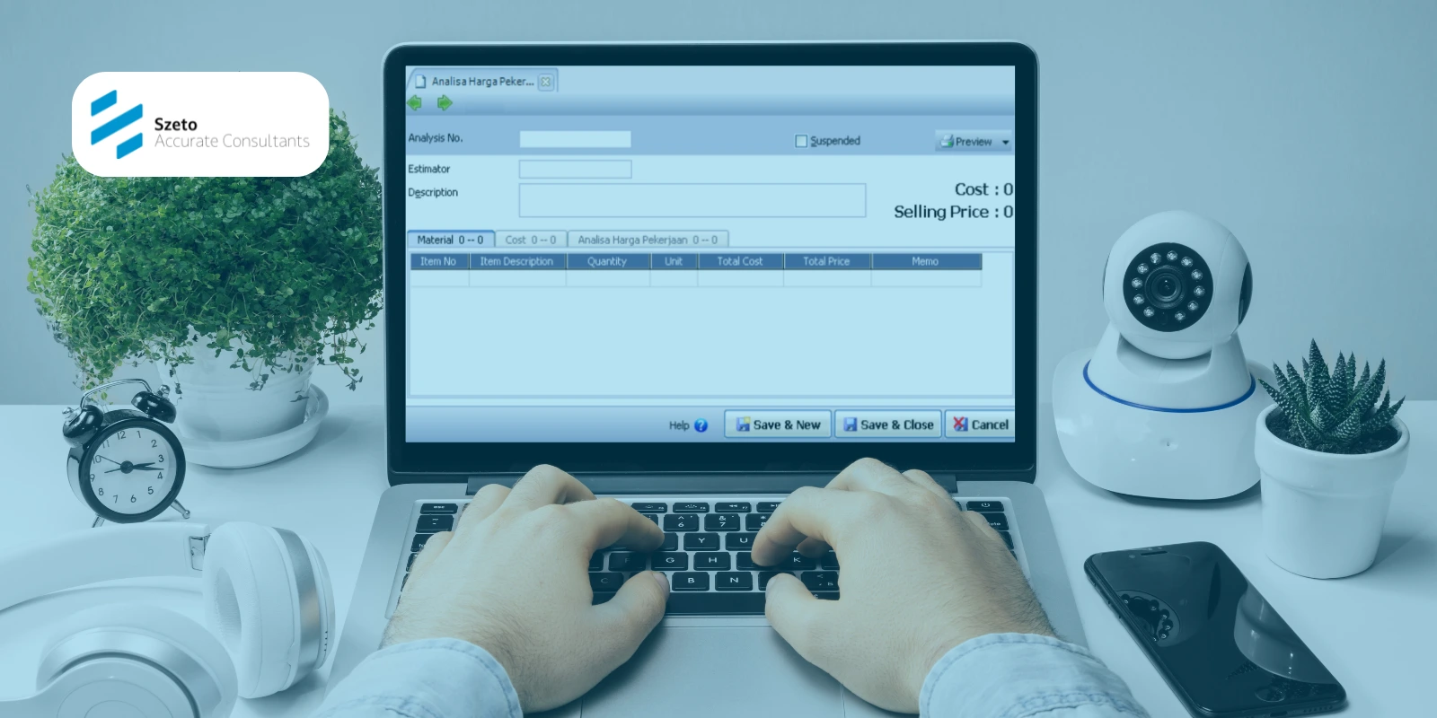 Analisa Harga Pekerjaan [Work Price Analysis] di Accurate