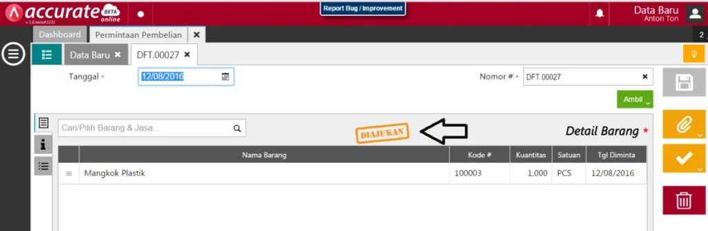 Cara Menggunakan Fitur Approval pada Accurate Online