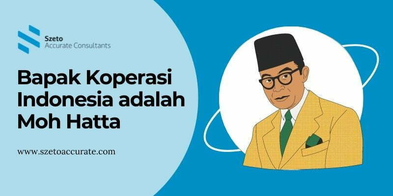 Bapak Koperasi Indonesia adalah Moh Hatta