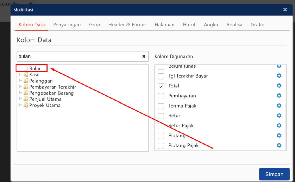 Buat Laporan Faktur Penjualan Perbulan di Accurate Online