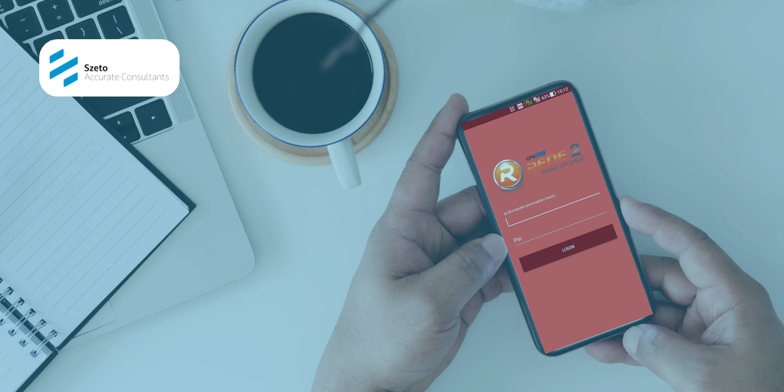 Cara Akses RENE Resto Taking Order di Android