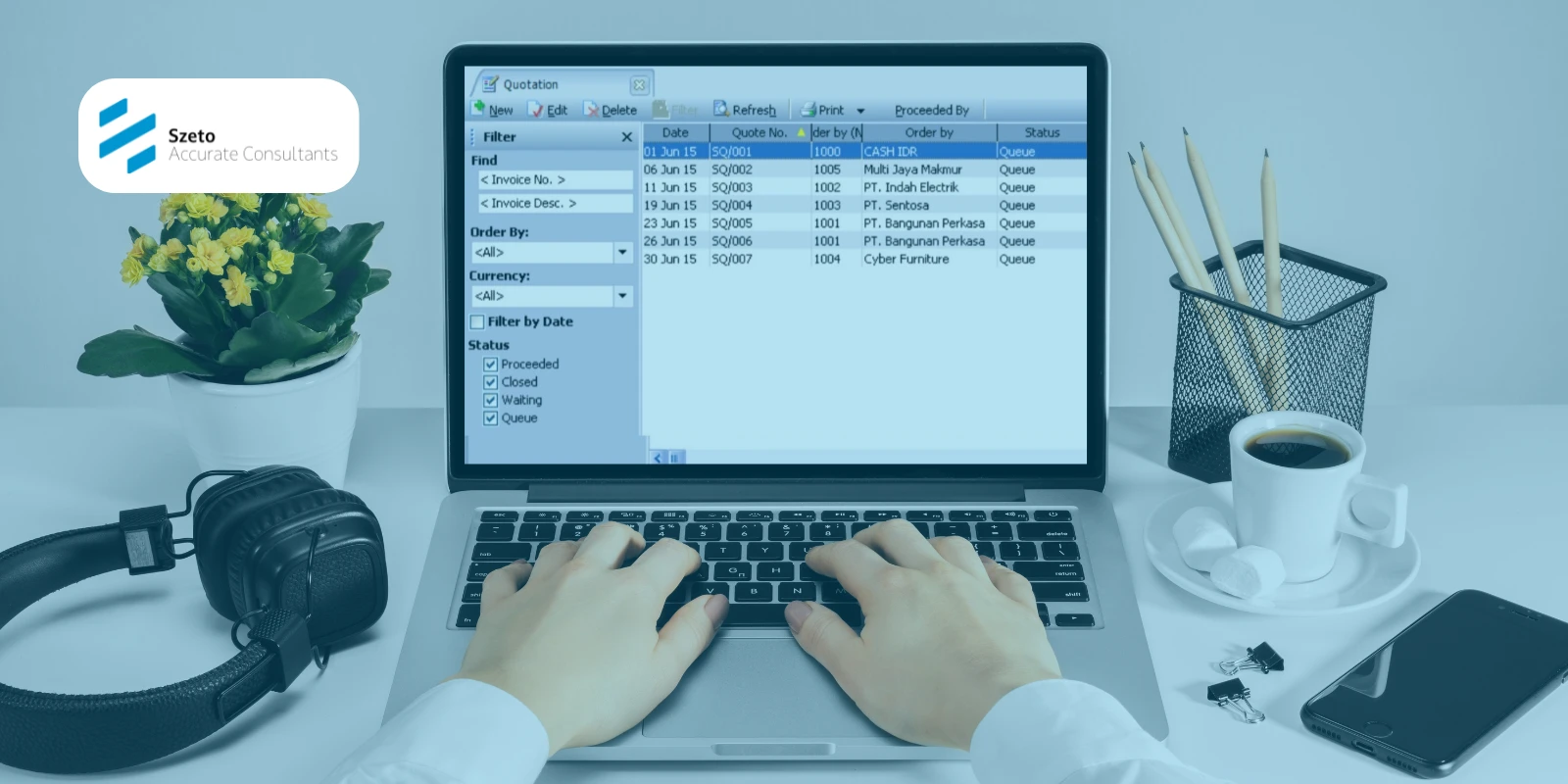 Cara Edit dan Hapus Formulir Sales Quotation di Accurate