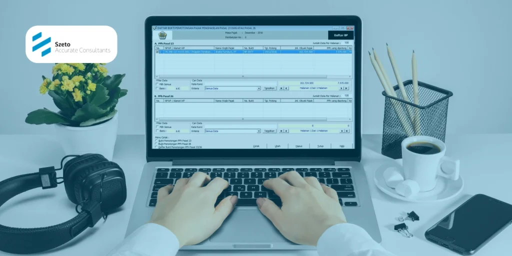 Cara Export dan Import PPh Pada Accurate