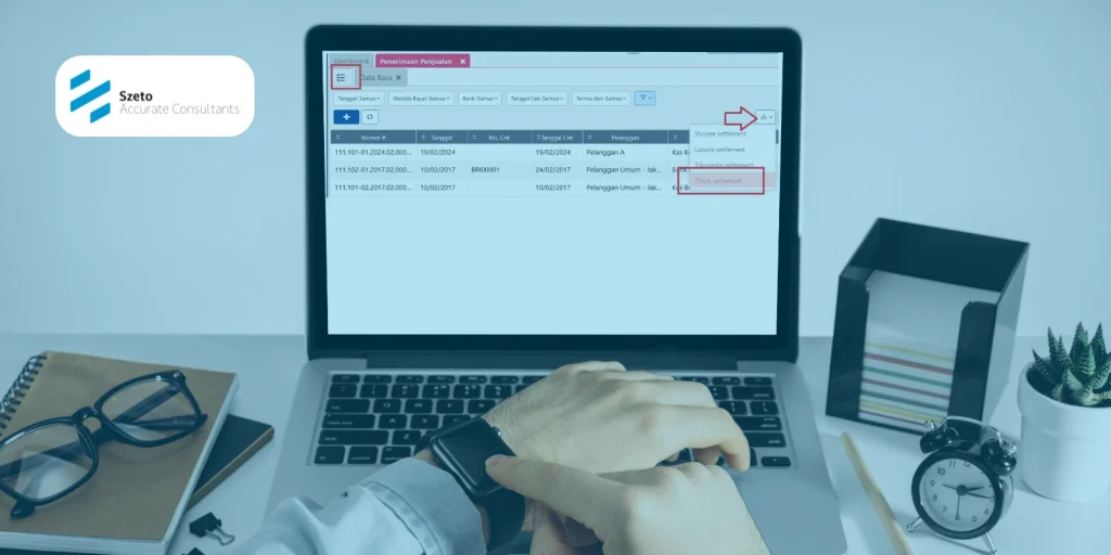 Cara Impor Tiktok Settlement pada Accurate Online