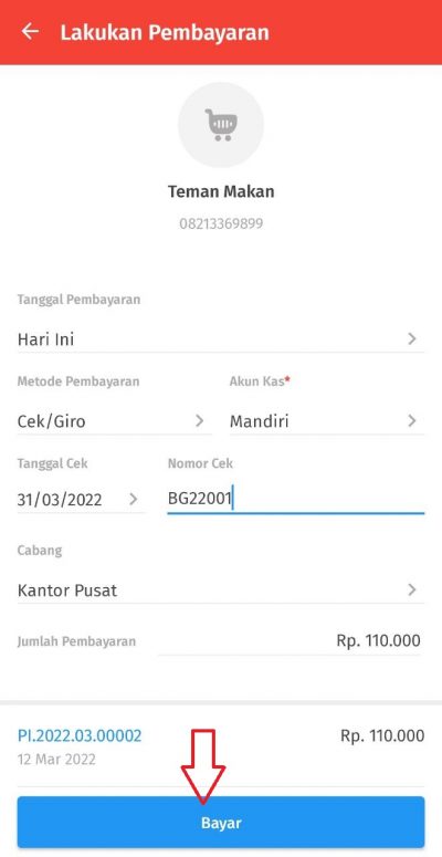 Cara Input Pembayaran Hutang ke Pemasok di Accurate Lite