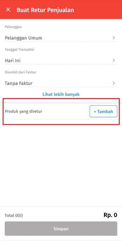 Cara Input Retur Tanpa Faktur Penjualan di Accurate Lite