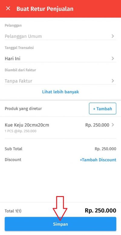 Cara Input Retur Tanpa Faktur Penjualan di Accurate Lite