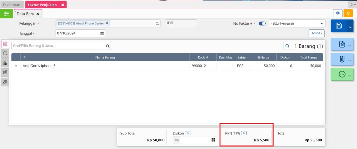 Cara Input Transaksi PPN Penjualan dan Pembelian di Accurate