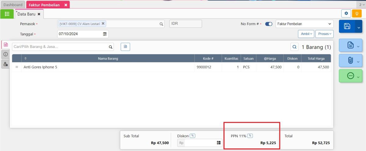 Cara Input Transaksi PPN Penjualan dan Pembelian di Accurate