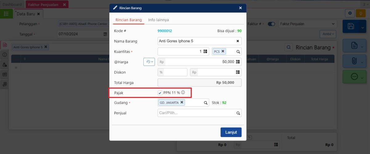 Cara Input Transaksi PPN Penjualan dan Pembelian di Accurate