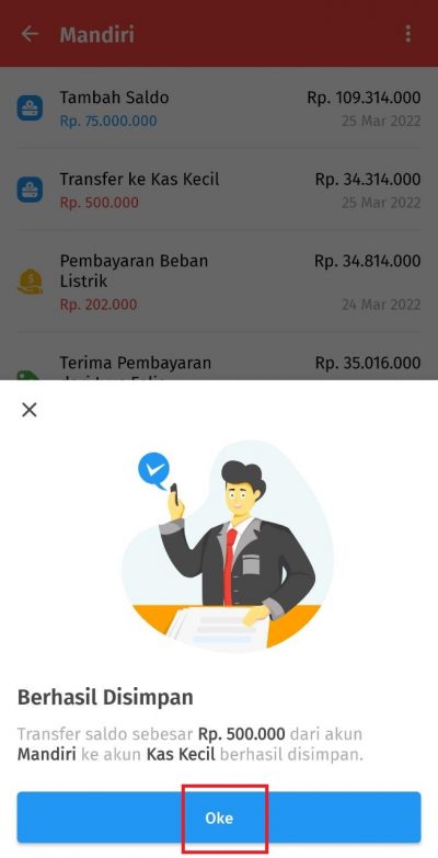 Cara Transfer Saldo Kas dan Bank di Accurate Lite