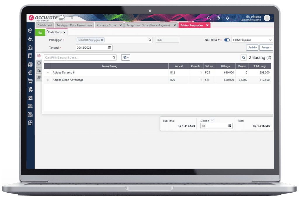 Cara Integrasi Paper.id dengan Accurate Online