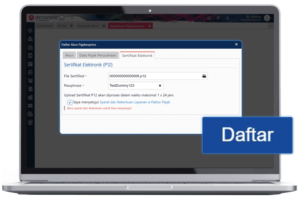 Cara Integrasi Pajak Express dengan Accurate Online