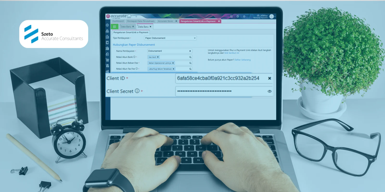 Cara Integrasi Paper (Disbursement) dengan Accurate Online