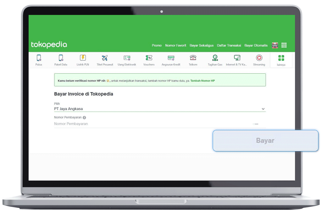 Cara Integrasi Tokopedia E-Invoicing dengan Accurate Online