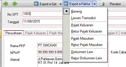 Cara Melakukan Export Import Accurate ke E Faktur