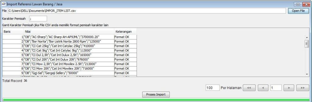 Cara Melakukan Export Import Accurate ke E Faktur