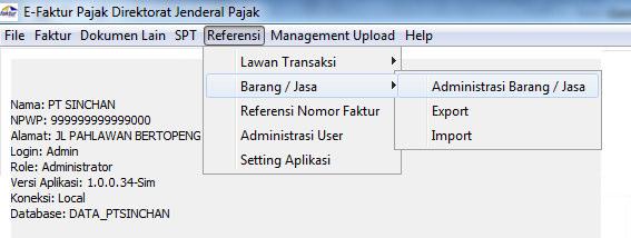 Cara Melakukan Export Import Accurate ke E Faktur