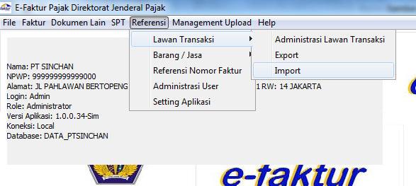 Cara Melakukan Export Import Accurate ke E Faktur