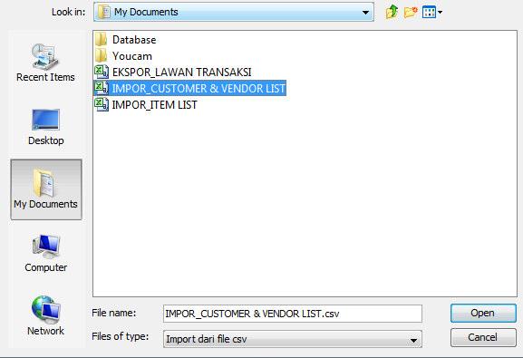 Cara Melakukan Export Import Accurate ke E Faktur