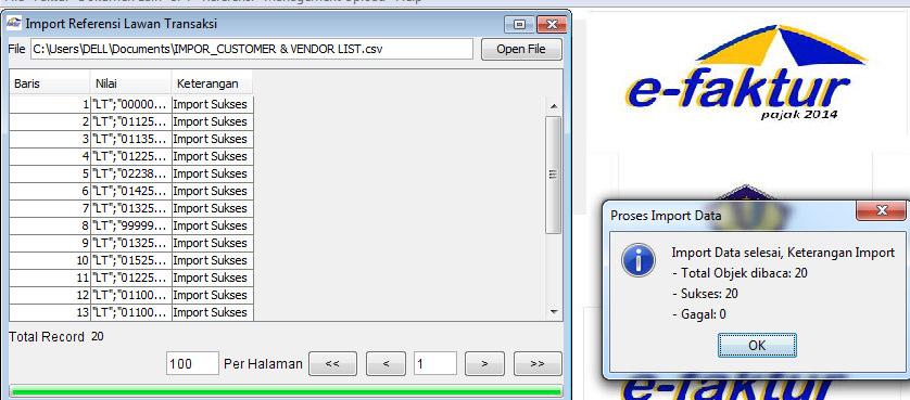 Cara Melakukan Export Import Accurate ke E Faktur