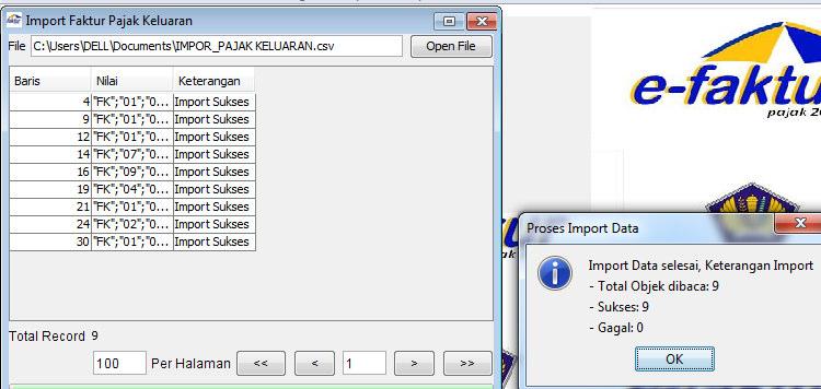 Cara Melakukan Export Import Accurate ke E Faktur