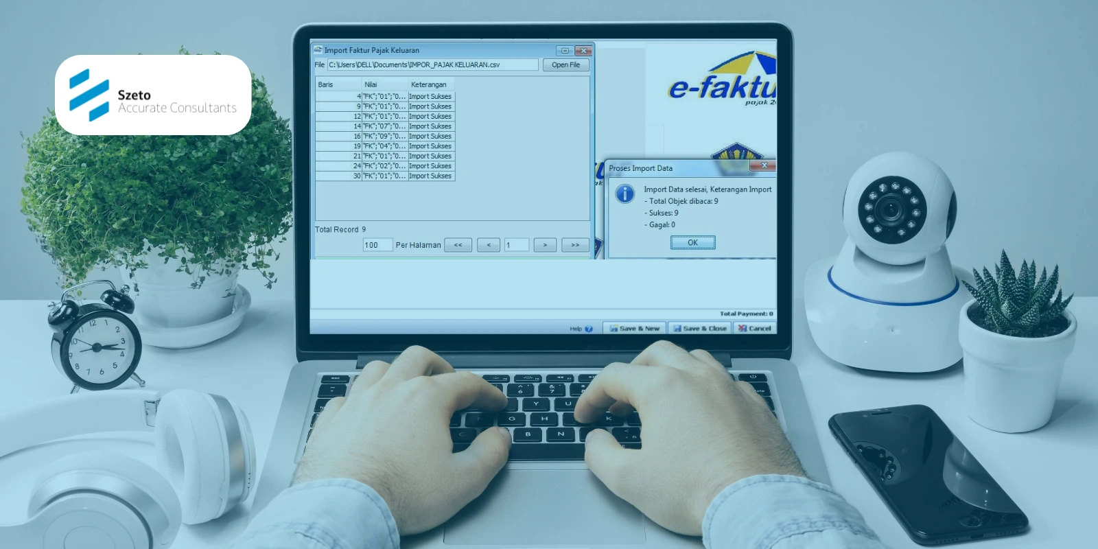 Cara Melakukan Export Import Accurate ke E Faktur