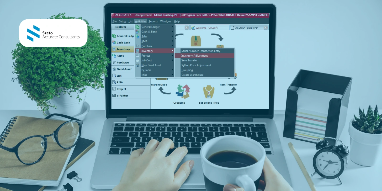Cara Melakukan Inventory Adjustment pada Software Accurate