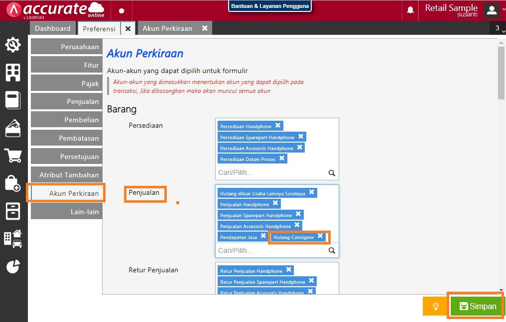 Cara Melakukan Pencatatan Konsinyasi pada Accurate Online