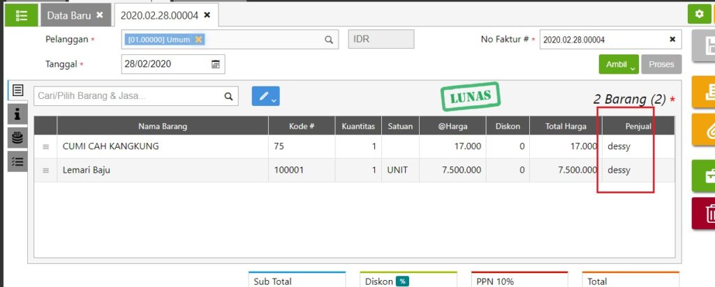 Cara Melakukan Sinkronisasi RENE dengan Accurate Online