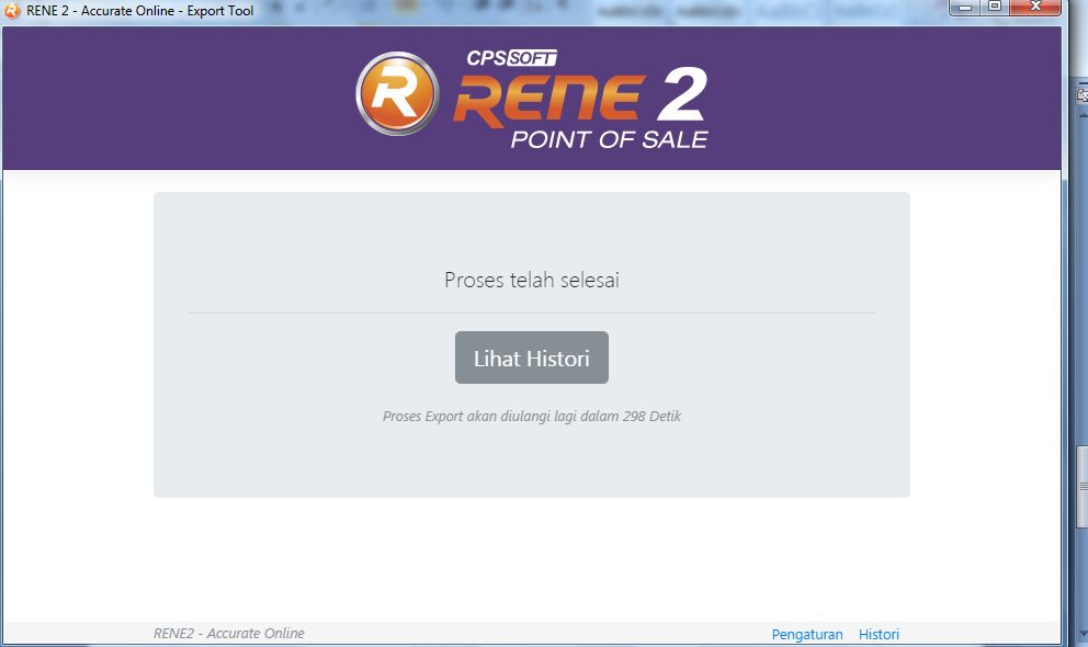 Cara Melakukan Sinkronisasi RENE dengan Accurate Online