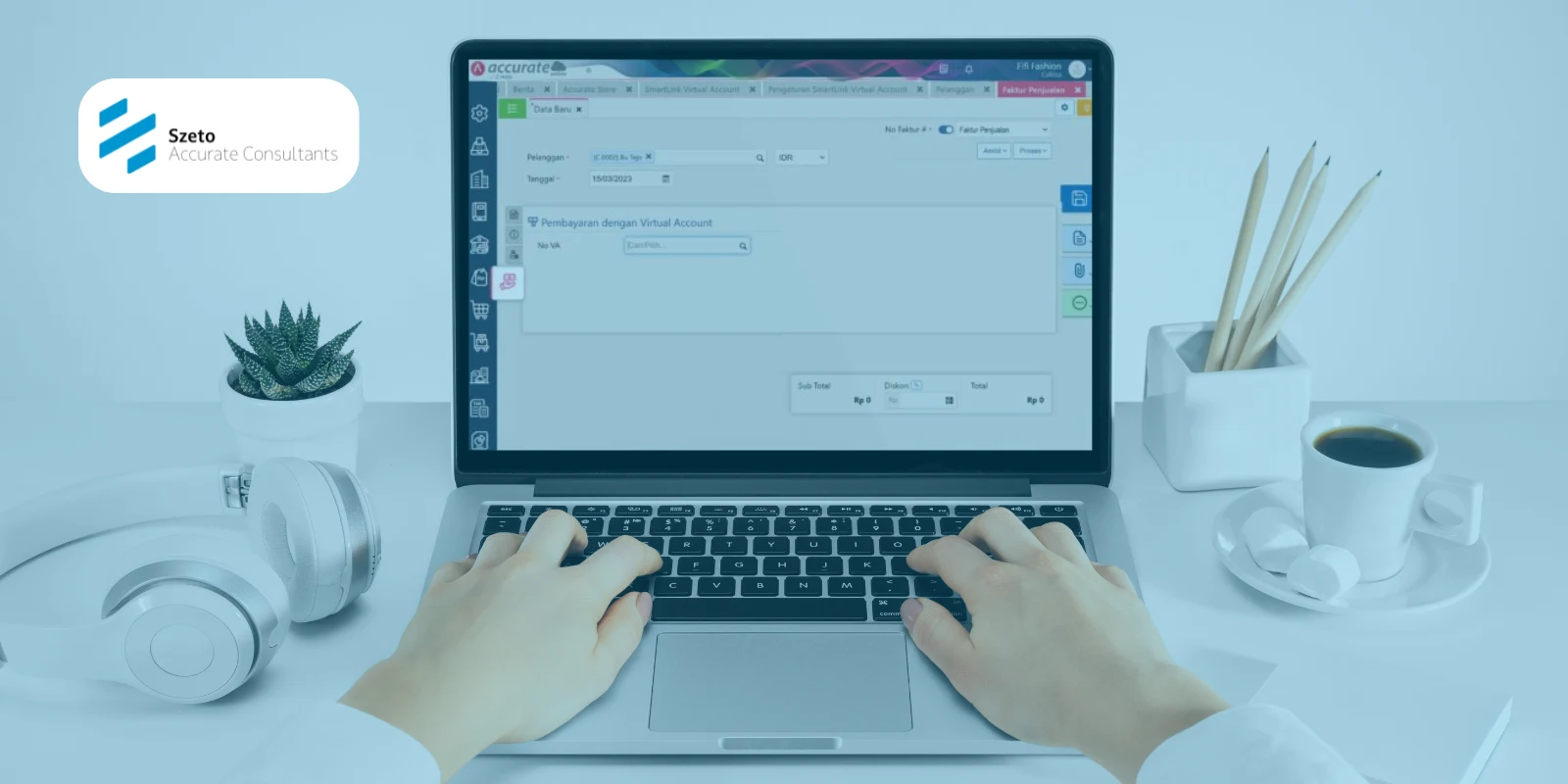Cara Membuat Faktur Pembayaran VA UOB di Accurate Online