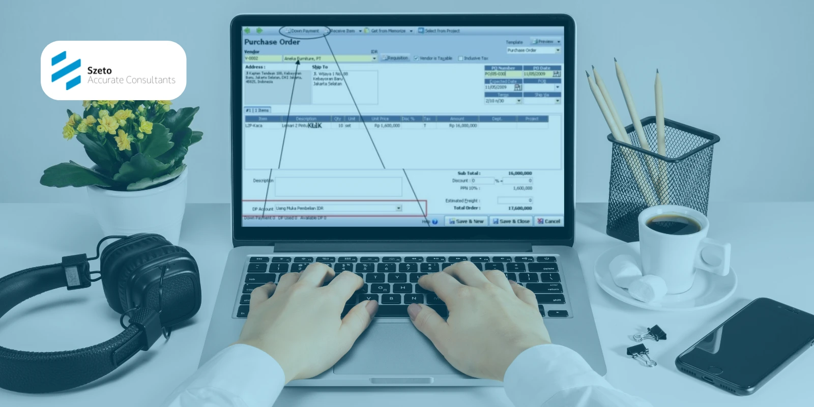 Cara Membuat Formulir Purchase Order pada Accurate