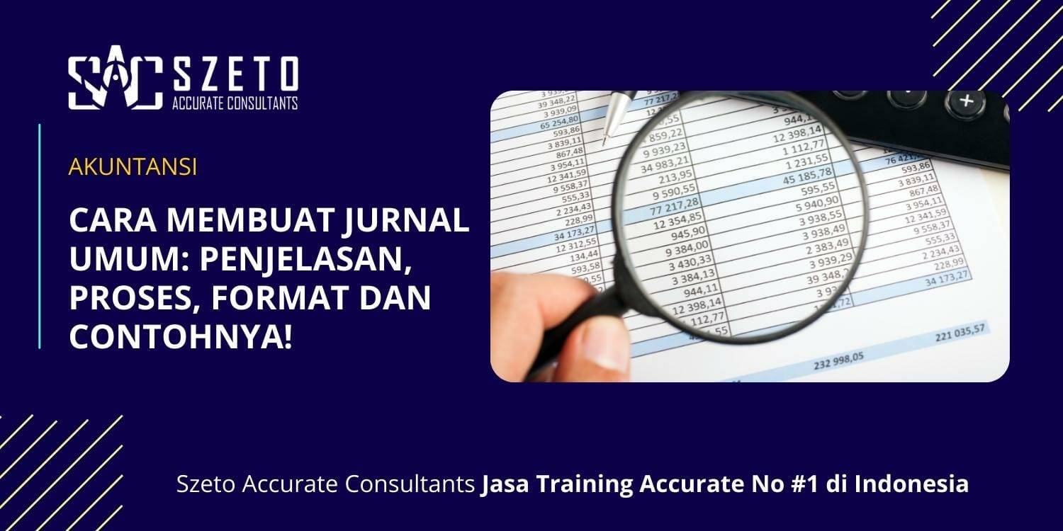 Cara Membuat Jurnal Umum