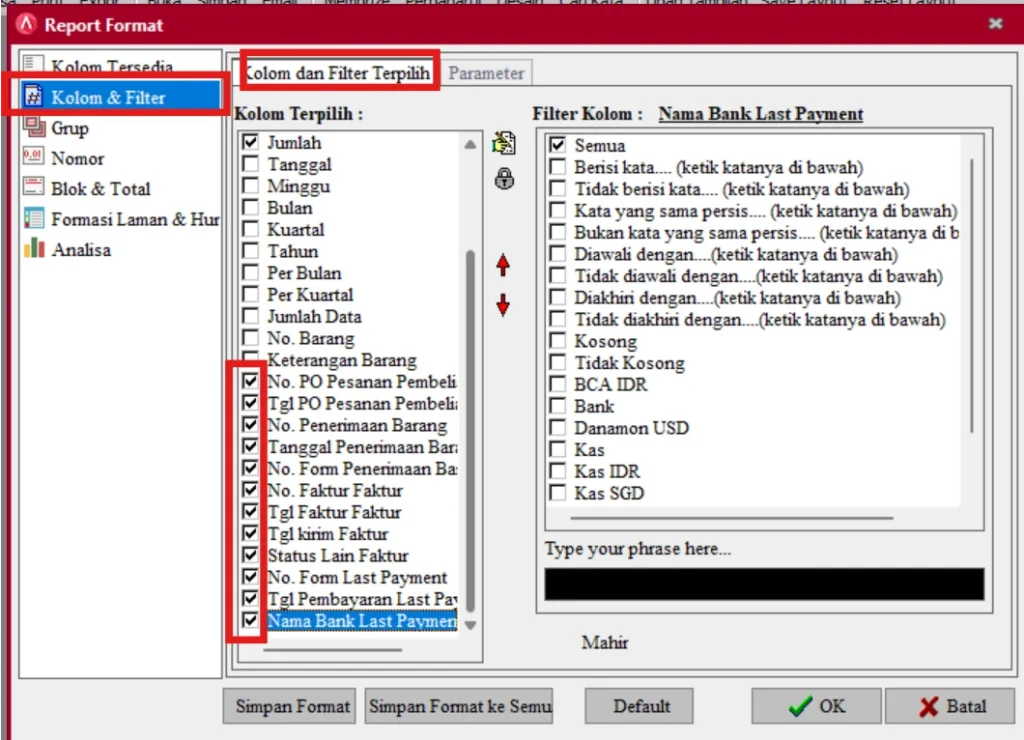 Cara Membuat Laporan History Pembelian Pada Accurate 5 6