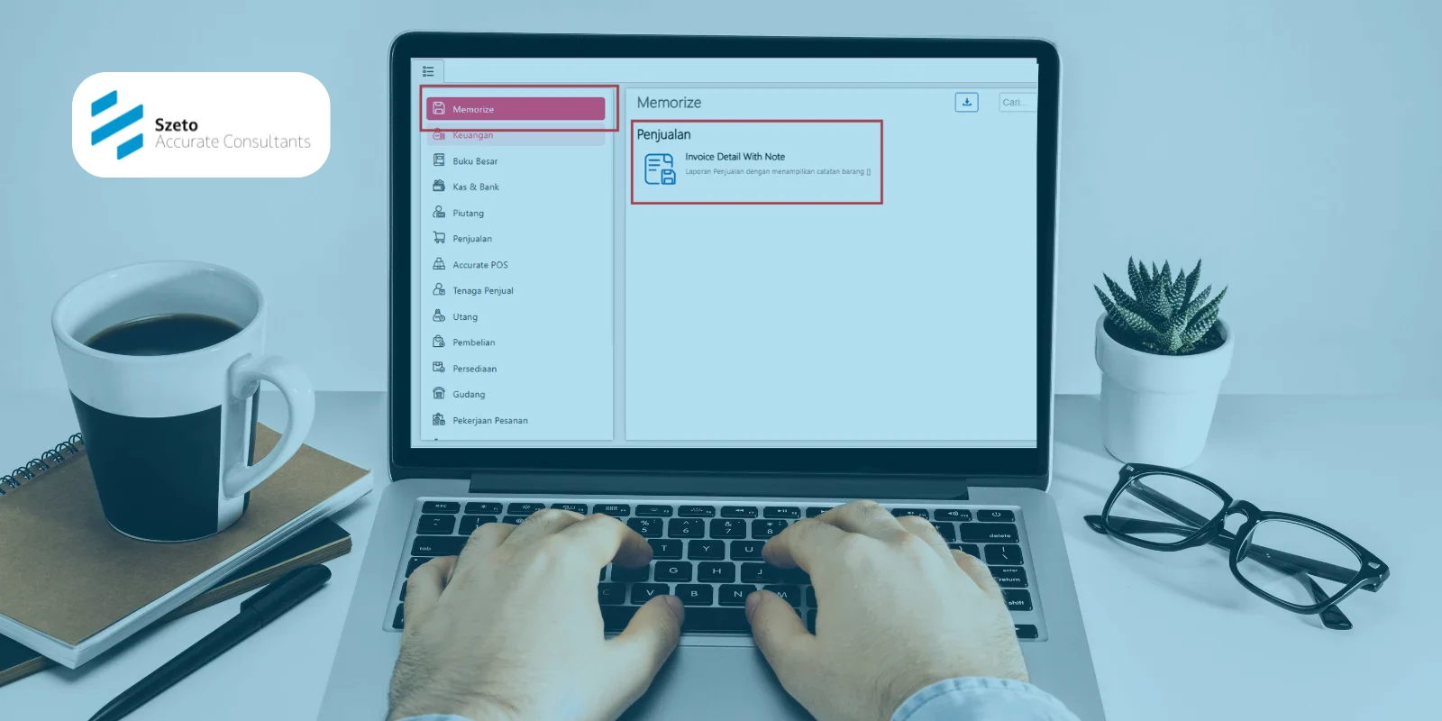 Cara Membuat Laporan Memorize pada Accurate Online