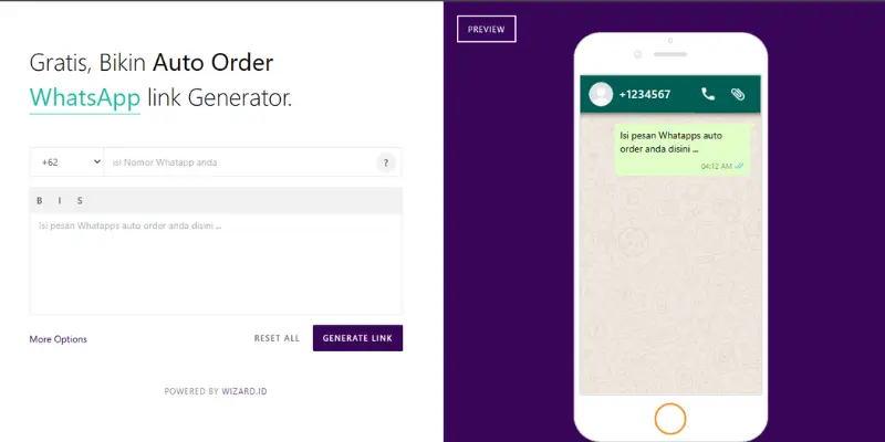 Cara Membuat Link WA dengan Pesan Khusus