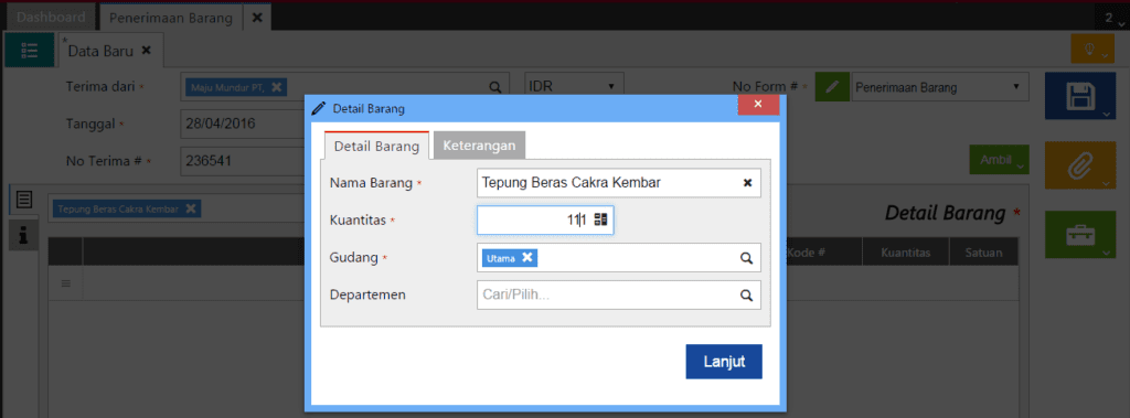 Cara Membuat Penerimaan Barang di Accurate Online