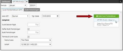 Cara Membuat SPT Pasal 4 (2) di Accurate Online