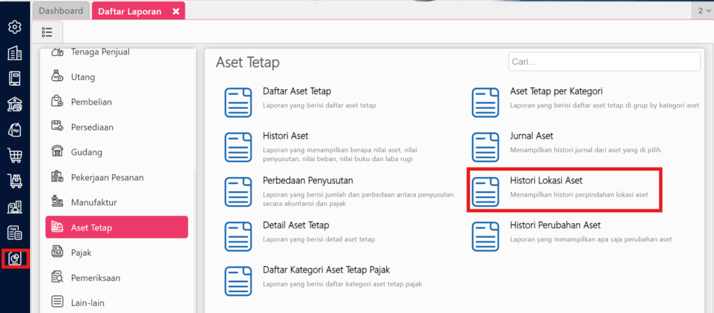 Cara Membuat Transaksi Pemindahan Aset di Accurate Online