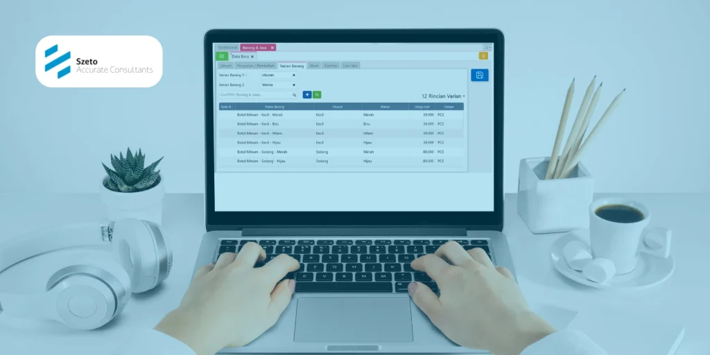 Cara Menambah Barang Varian pada Accurate Online