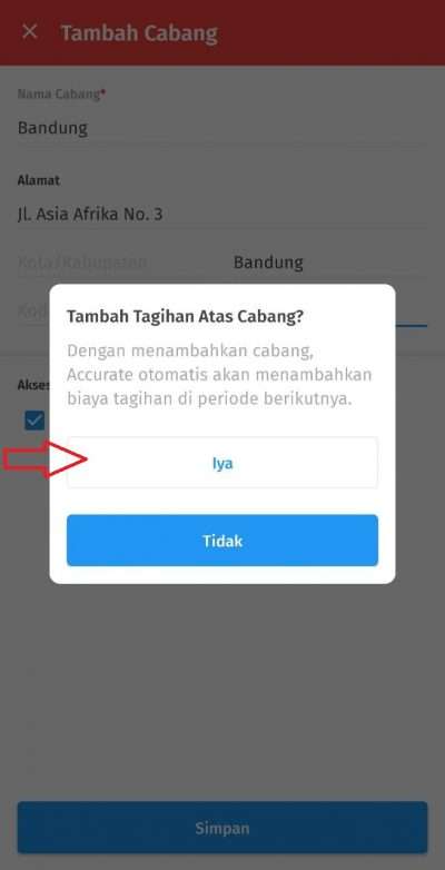 Cara Menambah Cabang Baru di Accurate Lite