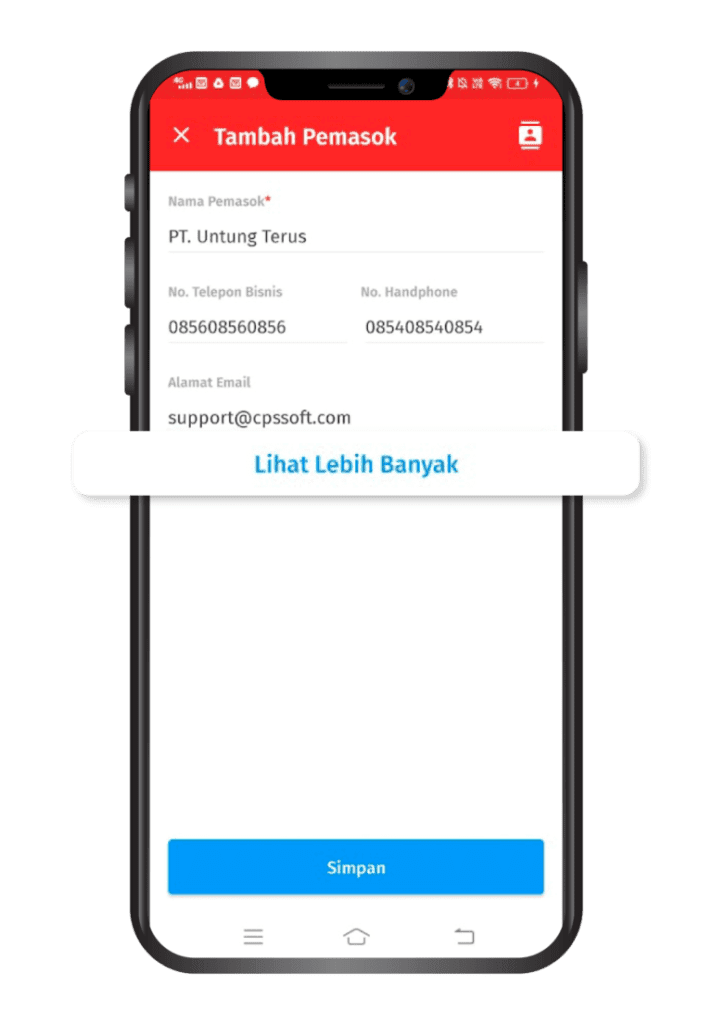 Cara Menambah Data Pemasok di Accurate Lite