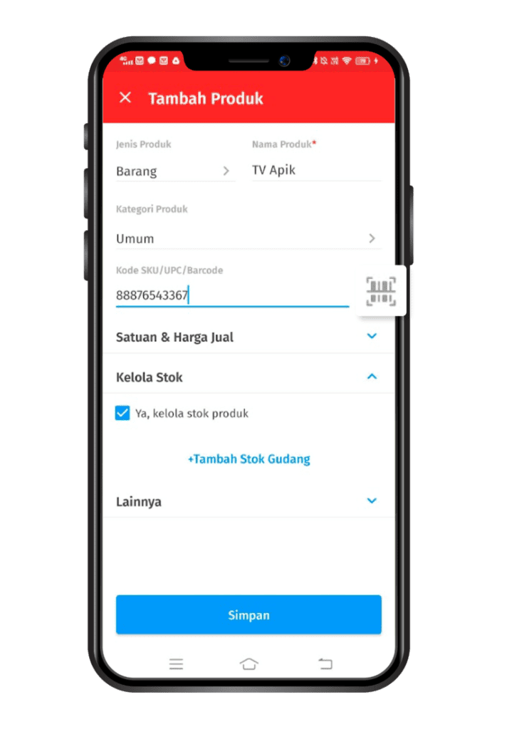 Cara Menambah Data Produk Baru di Accurate Lite