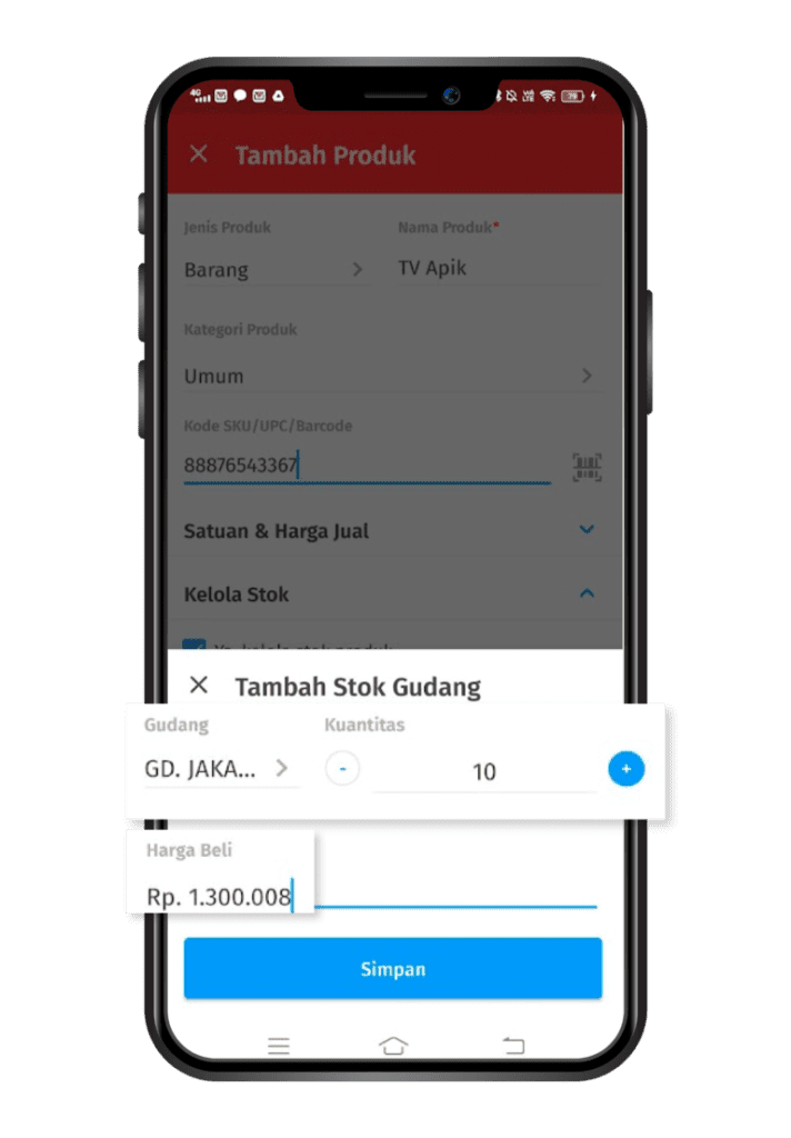 Cara Menambah Data Produk Baru di Accurate Lite