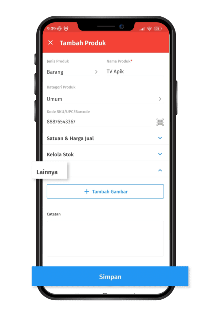 Cara Menambah Data Produk Baru di Accurate Lite