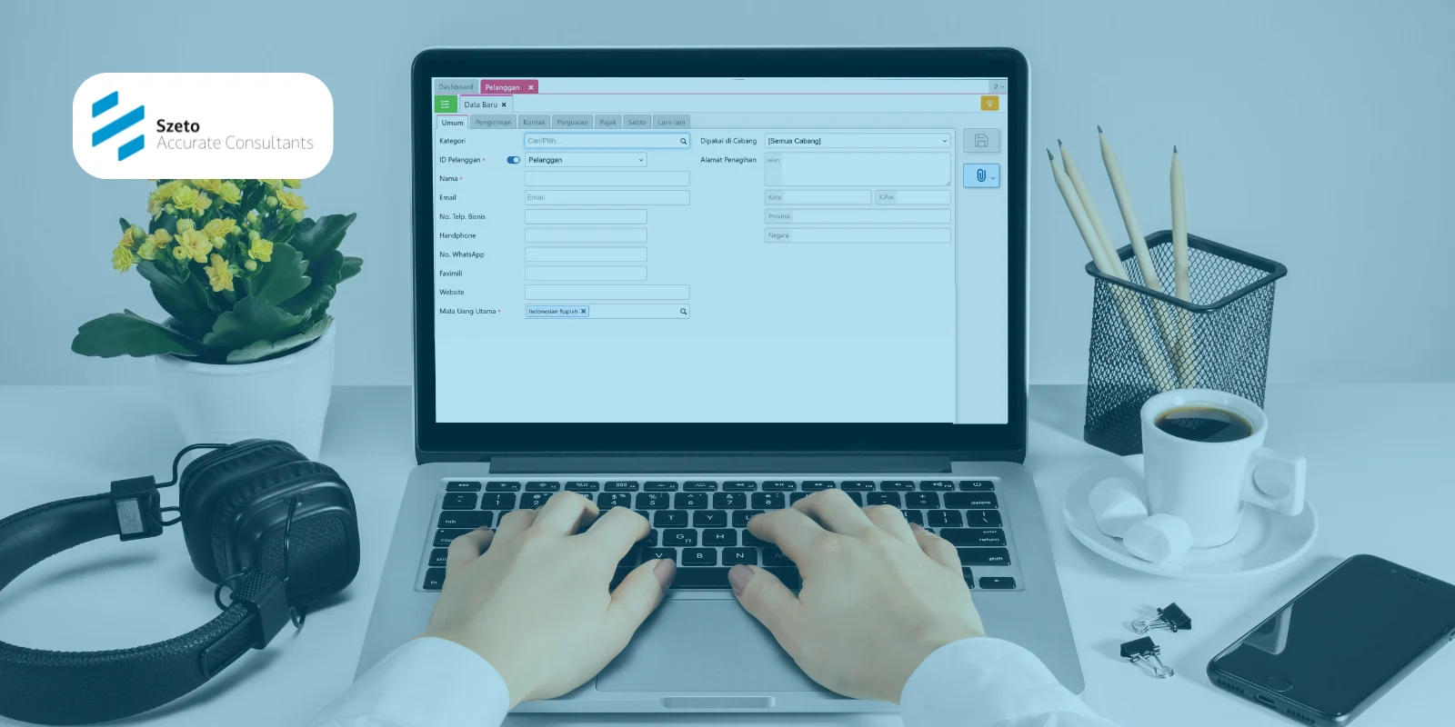 Cara Menambahkan Pelanggan Customer di Accurate Online