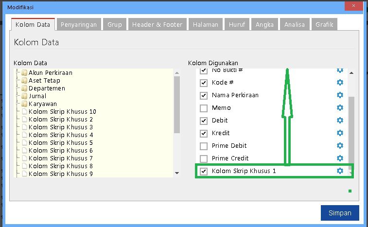 Cara Menampilkan Nomor Urut di Laporan Accurate Online